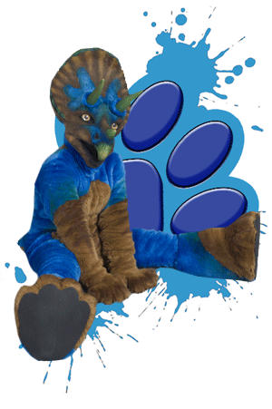 Stompy sitting